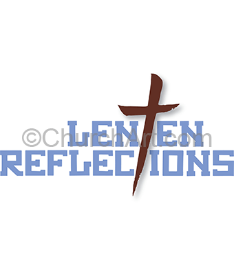 Art image for the Lent Season with caption Lenten Reflections