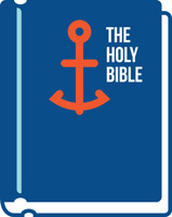 Bible Clip-Art The Holy Bible with anchor on cover