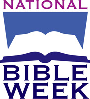 Bible Clip-Art Image of Bible with National Bible Week caption