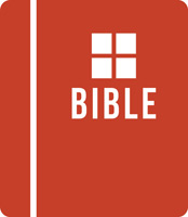Bible Clip-Art graphic style red Bible