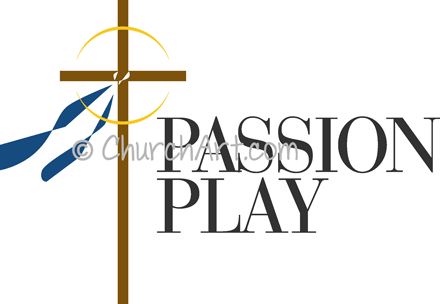 Easter clipart for Passion Play example