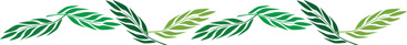 Palm Sunday Clip Art Image of border of palm branches