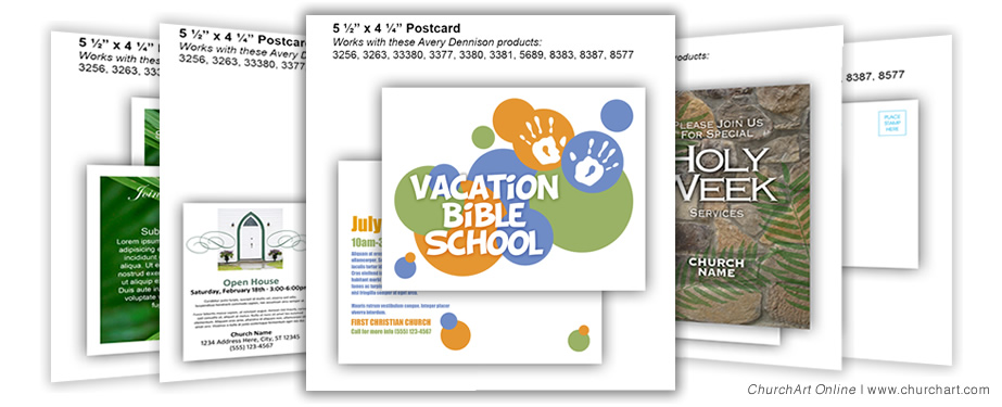 Vacation Bible School Postcard