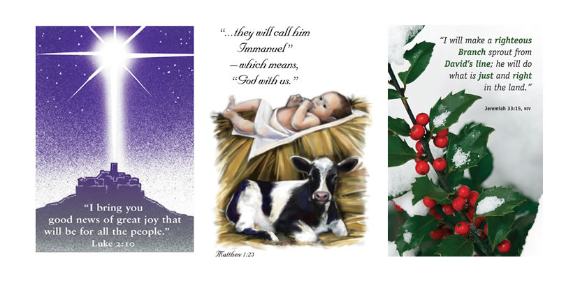 Huge library of Advent bulletin covers for every occasion
