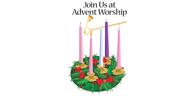 join us Advent wreath clipart