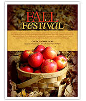 Harvest Festival Flyer