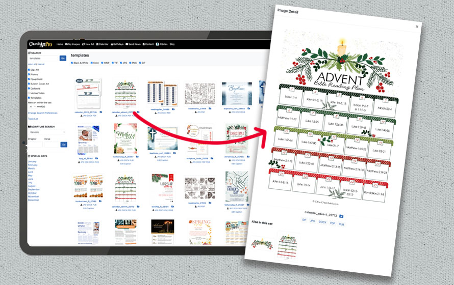 Download church graphics for any communication. | ChurchArt.com