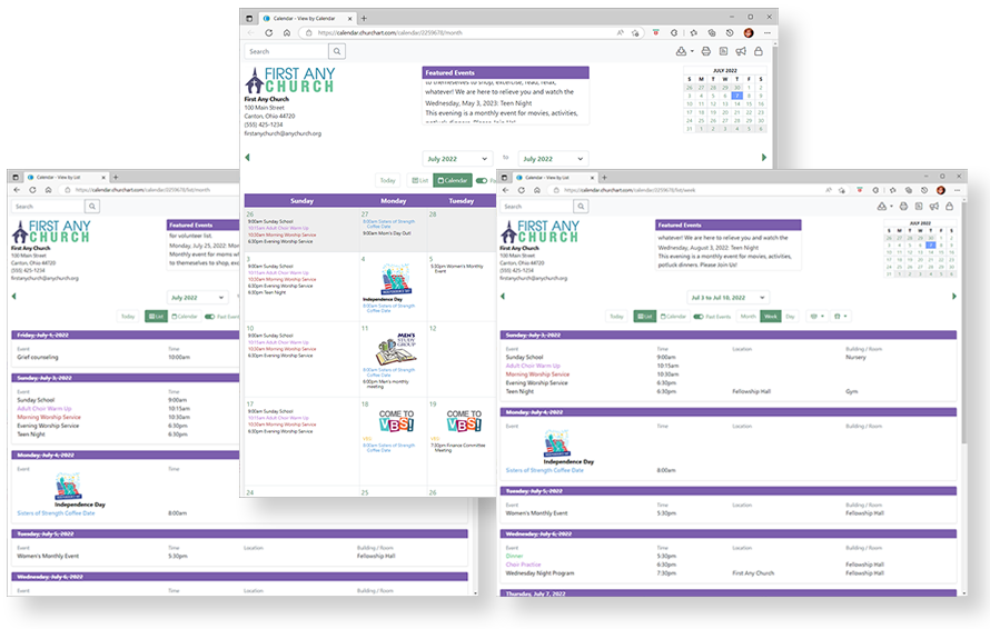 Calendar ChurchArt Online calendar-churchart-online