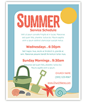 Summer Service Flyer