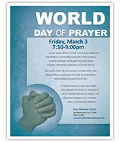 World Day of Prayer Flyer