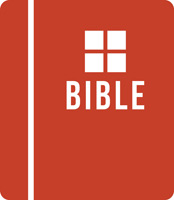 Bible Clip-Art graphic style red Bible