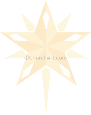 Christmas Star of Bethlehem as background illustration