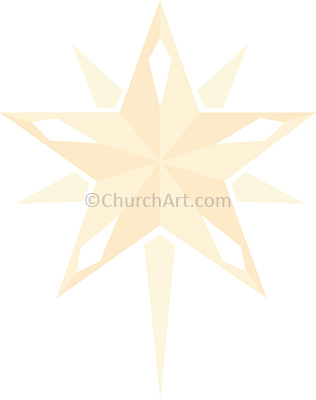 Christmas Star of Bethlehem as background illustration