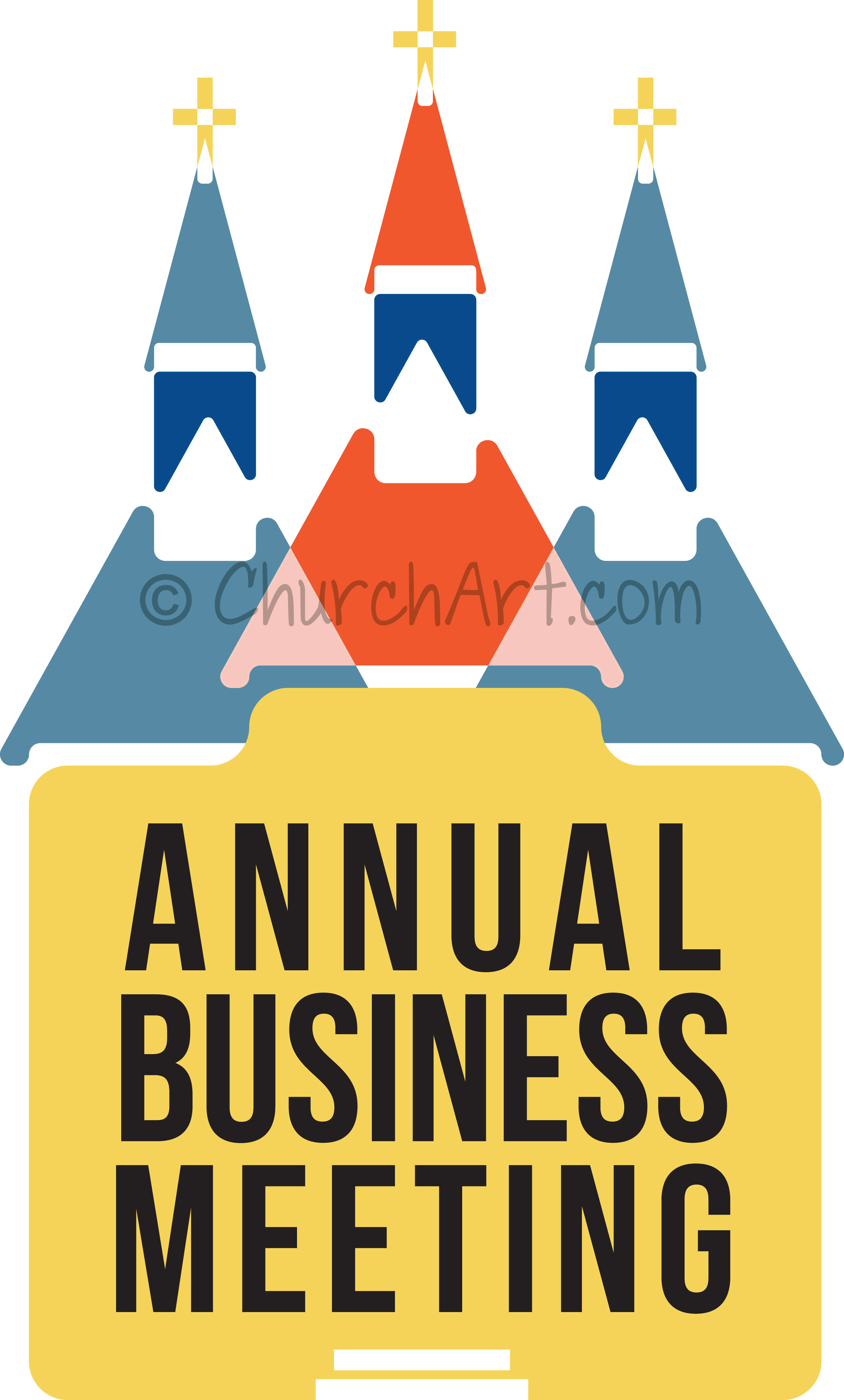 church business meeting clipart