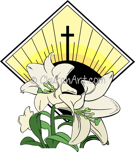 Celebration of Easter clipart Lilies of the Valley