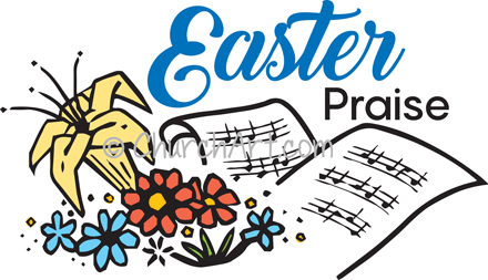 Religious Easter clipart celebrating the resurrection