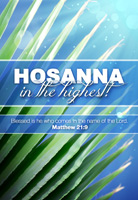 Palm Sunday Bulletin Covers for All Your Easter Season Needs