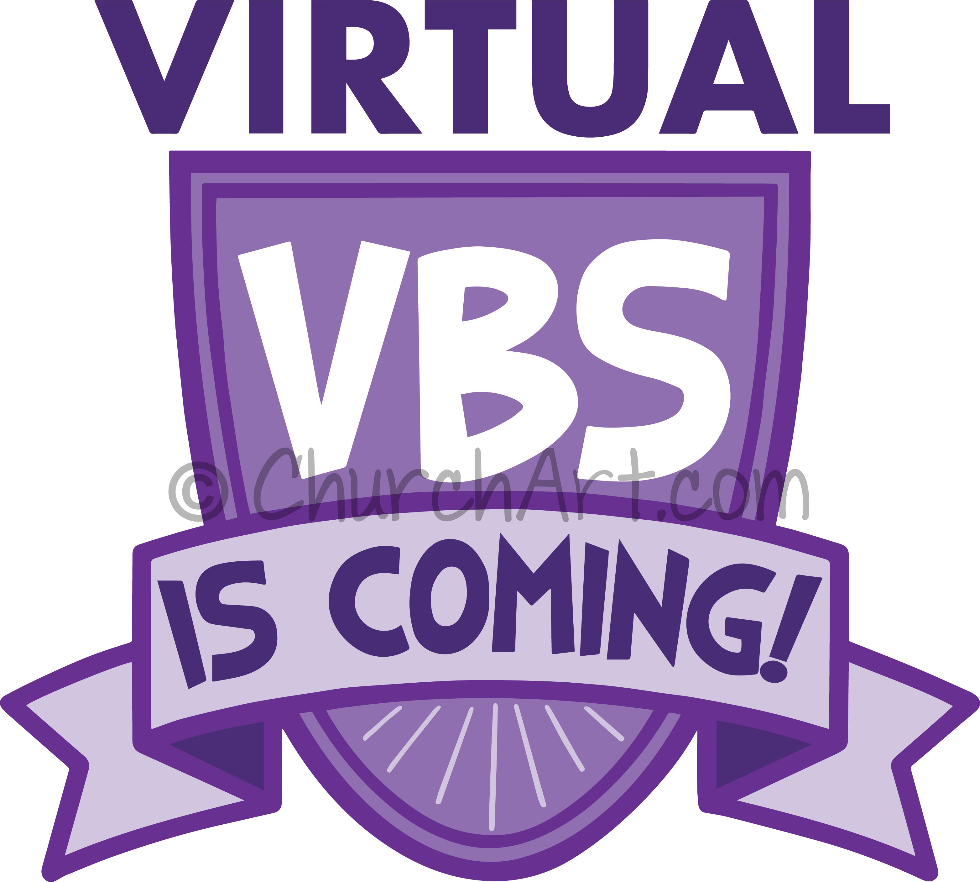 Creative VBS publicity graphic