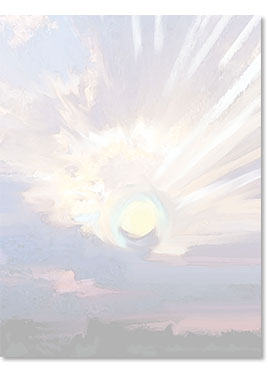 Color background image showing an abstract sunrise