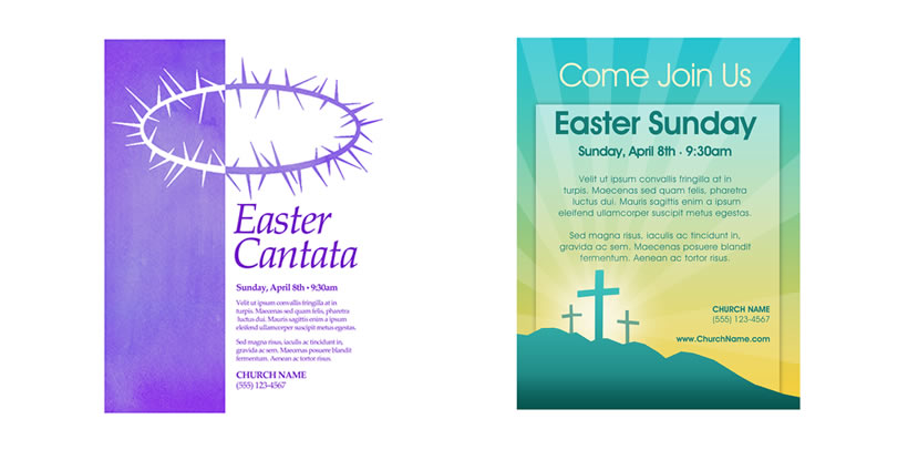 Religious Flyer Template Database